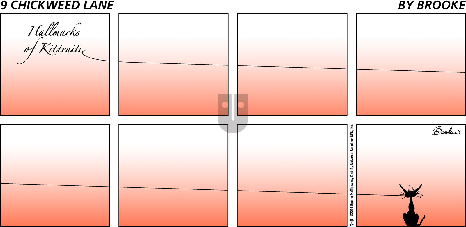 9 Chickweed Lane on Sunday July 6, 2014 Comic Strip