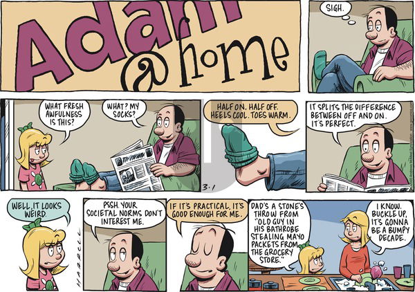 Adam@Home on Sunday March 1, 2020 Comic Strip