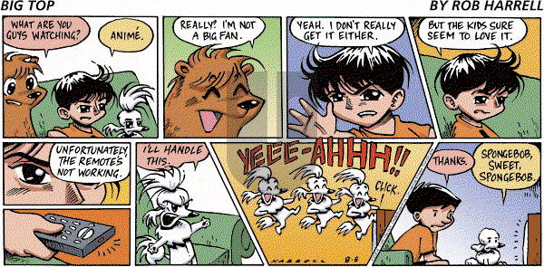 Big Top on Sunday August 8, 2004 Comic Strip
