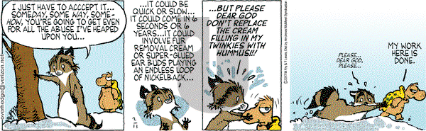 Over the Hedge on Saturday February 11, 2017 Comic Strip