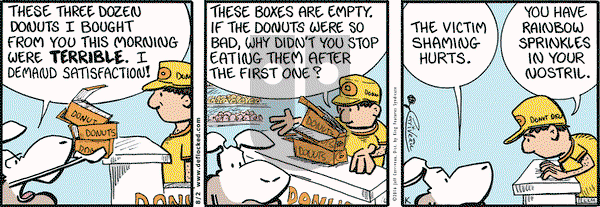 DeFlocked on Tuesday August 2, 2016 Comic Strip