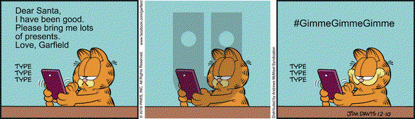 Garfield on Monday December 10, 2018 Comic Strip