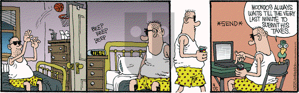 Monty on Tuesday April 15, 2025 Comic Strip