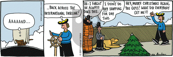 Overboard on Monday December 26, 2011 Comic Strip