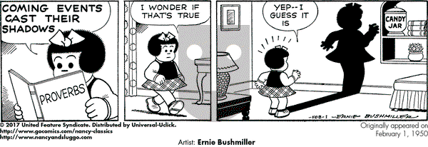 Nancy Classics on Wednesday February 1, 2017 Comic Strip