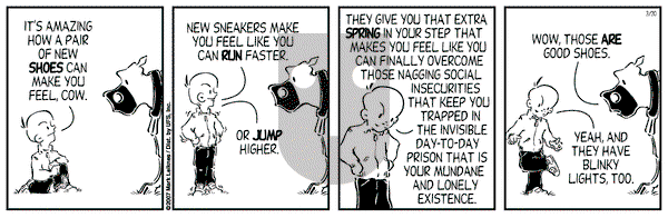 Cow and Boy Classics on Tuesday March 20, 2007 Comic Strip
