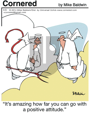 Cornered on Saturday April 5, 2014 Comic Strip