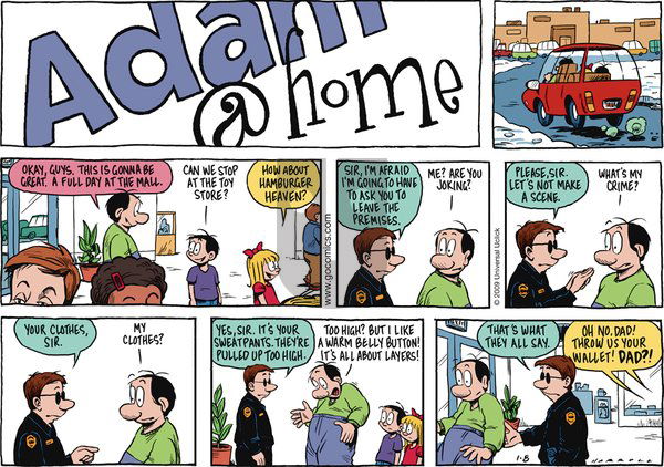 Adam@Home on Sunday January 8, 2012 Comic Strip