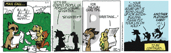 Over the Hedge on Saturday July 7, 2007 Comic Strip