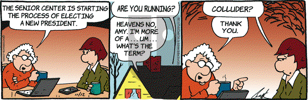 Lola on Tuesday November 12, 2019 Comic Strip