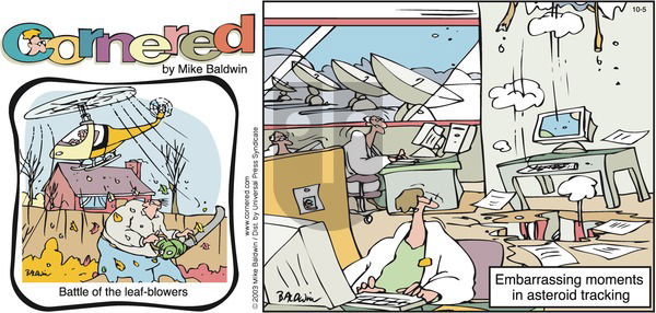 Cornered - Sunday October 5, 2003 Comic Strip