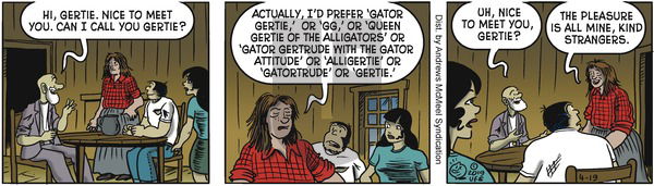 Alley Oop on Friday April 19, 2019 Comic Strip