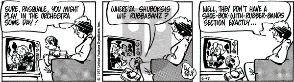 Rose is Rose on Friday June 19, 1987 Comic Strip