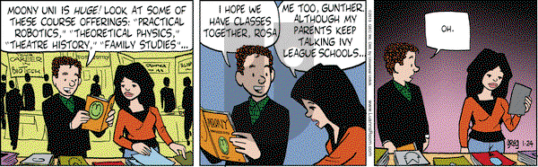 Luann on Thursday January 24, 2013 Comic Strip