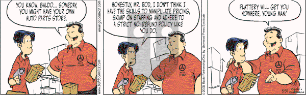 Baldo on Saturday May 31, 2008 Comic Strip