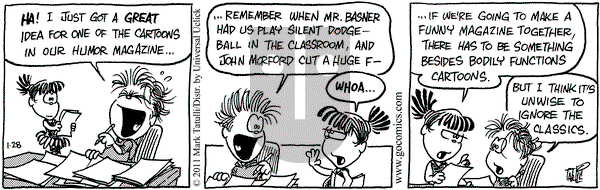 Heart of the City on Friday January 28, 2011 Comic Strip