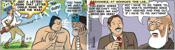 Alley Oop on Friday April 13, 2018 Comic Strip