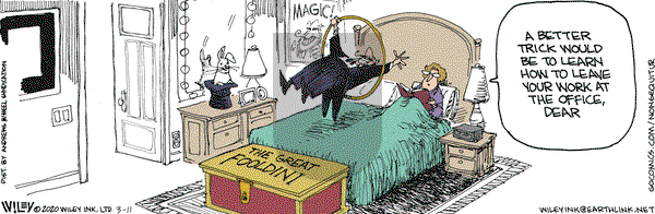 Non Sequitur on Wednesday March 11, 2020 Comic Strip