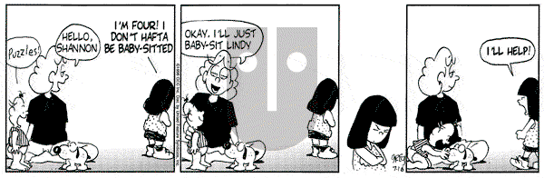 Luann on Tuesday July 16, 1996 Comic Strip