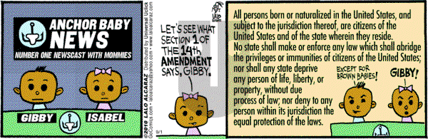 La Cucaracha on Wednesday September 1, 2010 Comic Strip