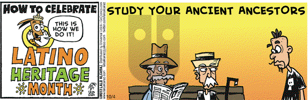 La Cucaracha on Friday October 4, 2013 Comic Strip