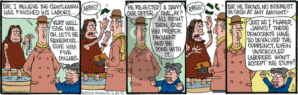 Monty on Wednesday February 24, 2010 Comic Strip