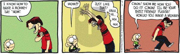 The Buckets on Monday May 7, 2012 Comic Strip