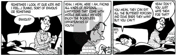 Luann on Wednesday January 25, 1995 Comic Strip