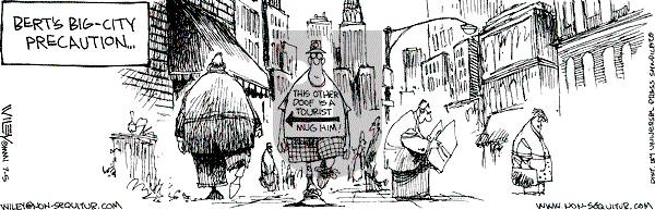 Non Sequitur on Thursday July 5, 2001 Comic Strip