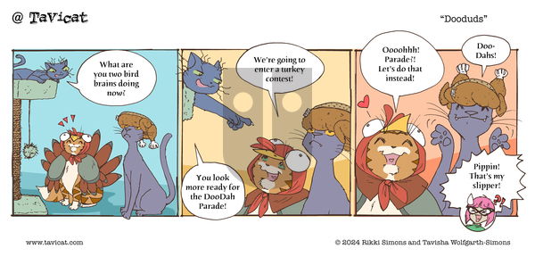 @Tavicat on Wednesday November 20, 2024 Comic Strip