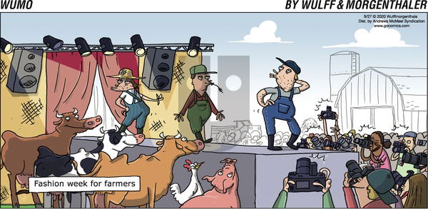 WuMo on Sunday September 27, 2020 Comic Strip