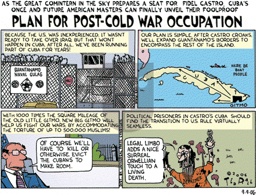 Ted Rall on Saturday September 9, 2006 Comic Strip