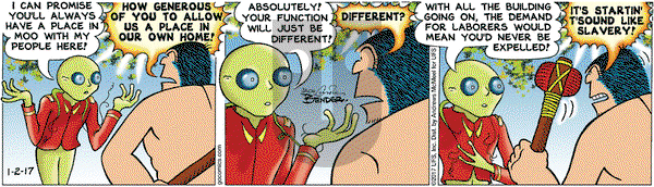 Alley Oop on Monday January 2, 2017 Comic Strip