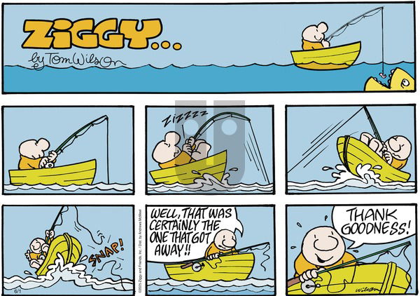 Ziggy on Sunday June 1, 2025 Comic Strip