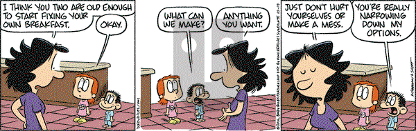 Baby Blues on Wednesday October 19, 2016 Comic Strip