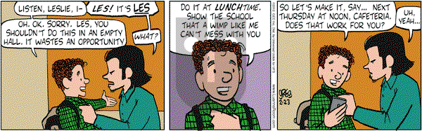 Luann on Thursday February 23, 2012 Comic Strip