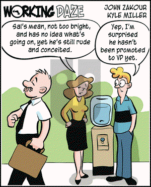 Working Daze on Tuesday June 17, 2003 Comic Strip