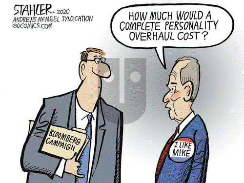 Jeff Stahler on Friday February 21, 2020 Comic Strip