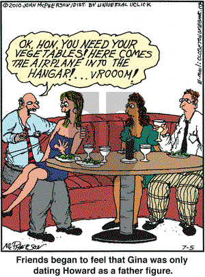 Close to Home on Monday July 5, 2010 Comic Strip