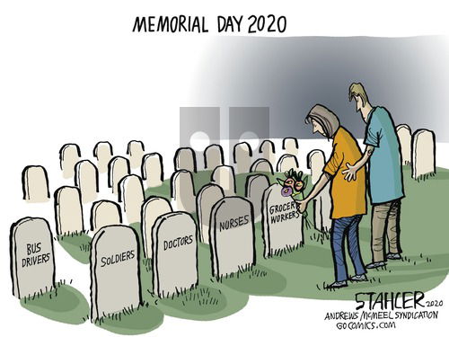 Jeff Stahler on Sunday May 24, 2020 Comic Strip