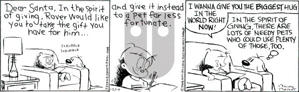 Red and Rover on Wednesday December 10, 2008 Comic Strip