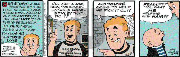 Nancy on Monday February 23, 2015 Comic Strip
