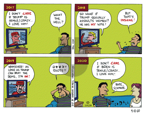 Ted Rall on Friday April 10, 2020 Comic Strip