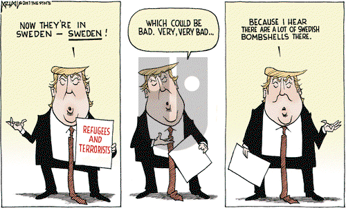 Robert Ariail on Wednesday February 22, 2017 Comic Strip