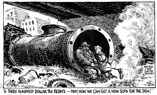 Pat Oliphant on Thursday December 19, 1991 Comic Strip