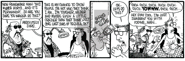 Monty on Tuesday September 6, 2005 Comic Strip
