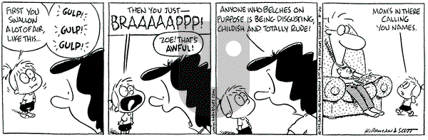 Baby Blues on Monday August 30, 1999 Comic Strip