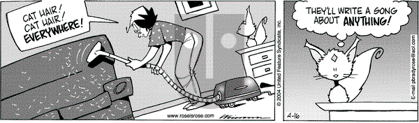 Rose is Rose - Friday April 16, 2004 Comic Strip