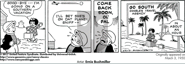 Nancy Classics on Friday March 3, 2017 Comic Strip
