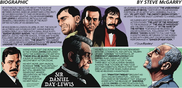 Biographic on Sunday October 5, 2025 Comic Strip